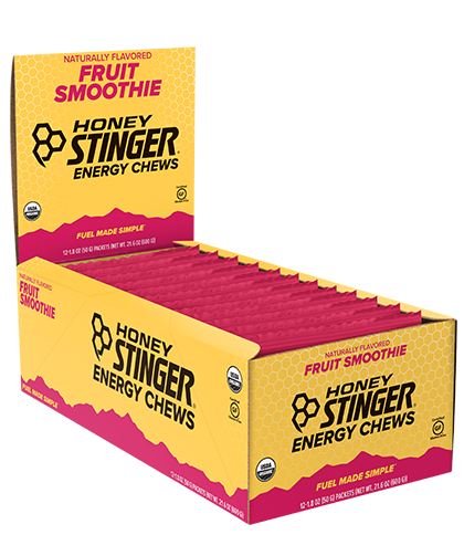 Honey Stinger, Organic Energy Chews, Box of 12 x 50g