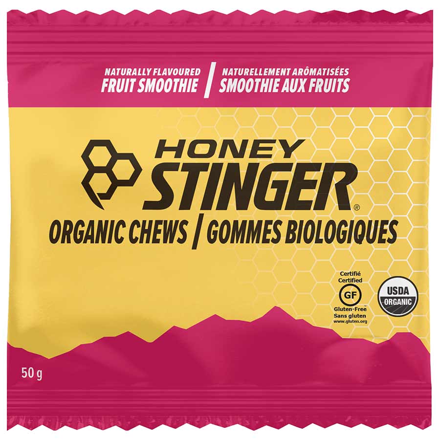 Honey Stinger, Organic Energy Chews, Box of 12 x 50g