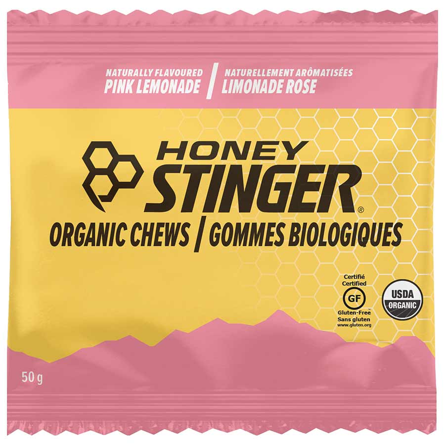 Honey Stinger, Organic Energy Chews, Box of 12 x 50g