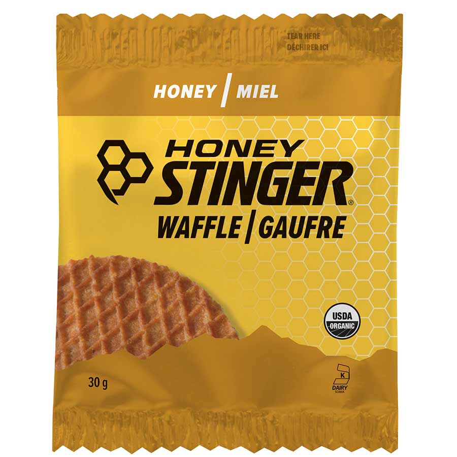 Honey Stinger, Organic Waffles, Box of 16 x 34g