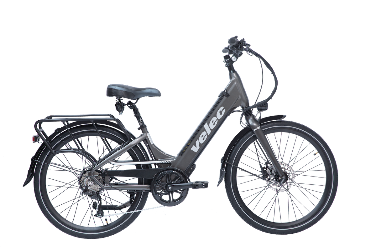 2022 Velec R48 ebike Step Thru at Island Cycle Parksville