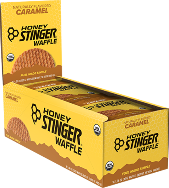 Honey Stinger, Organic Waffles, Box of 16 x 34g